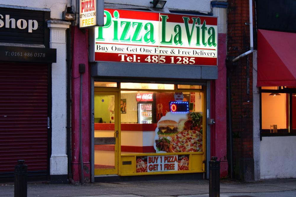 Pizza La Vita, Manchester Take Away Food Shop Reviews, Deals &amp; Offers