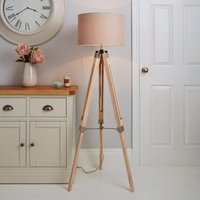 ferris wood effect table lamp